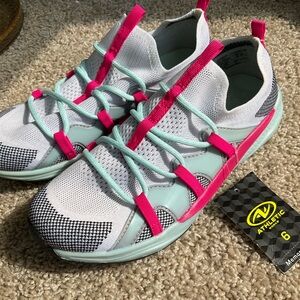 Athletic Works Women's Pink and Mint Athletic Shoes
